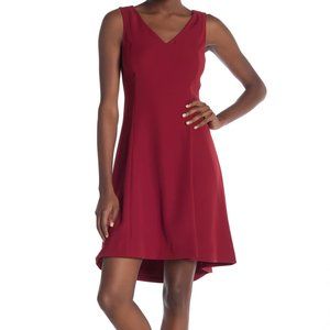 Theory Andrisa V-Neck Fit & Flare Dress